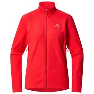 Haglöfs  Women's Buteo Mid Jacket - Fleecevest, rood