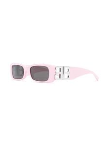 Balenciaga Eyewear Zonnebril verfraaid met kristallen - Roze