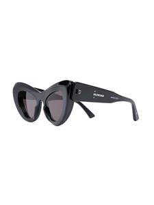 Balenciaga Eyewear Mega cat-eye zonnebril - Zwart