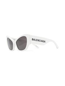 Balenciaga Eyewear Zonnebril met cat-eye montuur - Wit