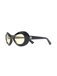 AMBUSH Jordee zonnebril met rond montuur - Zwart