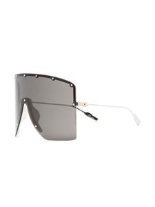 Gucci Eyewear Zonnebril met oversized montuur - Zwart