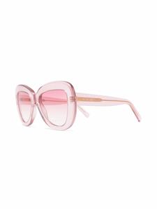 Marni Eyewear Zonnebril met vierkant montuur - Roze