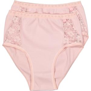 Zeeman Mady Lace Dames tailleslip Stretch 2-Pack