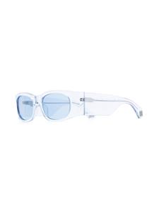 AMBUSH Gaea zonnebril met doorzichtig montuur - Blauw