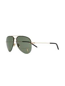 Saint Laurent Eyewear Monogram M11 sunglasses - Metallic
