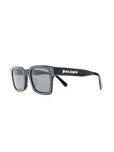 Moncler Eyewear x Palm Angels zonnebril met vierkant montuur - Zwart