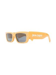 Moncler Eyewear x Palm Angels zonnebril met vierkant montuur - Geel