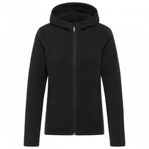 Vaude  Women's Aland Hooded Jacket - Fleecevest, zwart