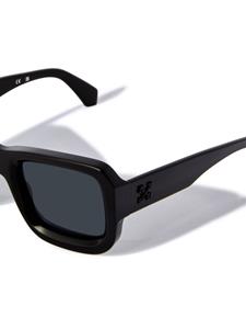 Off-White Verona zonnebril met vierkant montuur - Zwart