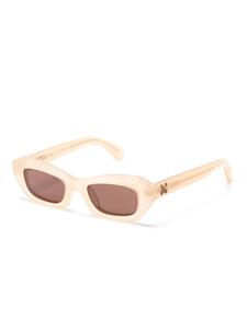 Off-White Venezia zonnebril met cat-eye montuur - Bruin