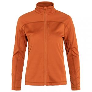 Fjällräven  Women's Abisko Lite Fleece Jacket - Fleecevest, oranje