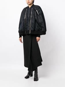 Noir Kei Ninomiya Gewatteerde jas - Zwart