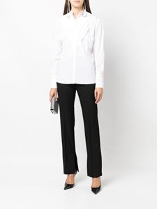 Genny Satijnen blouse - Wit