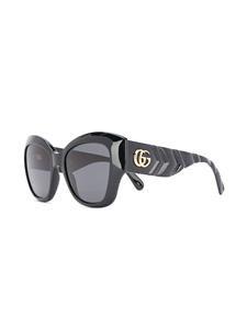 Gucci Eyewear GG0808S zonnebril met oversized montuur - Zwart