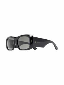 Gucci Eyewear Zonnebril met vierkant montuur - Zwart