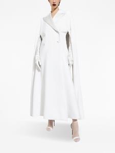 Dolce & Gabbana Mantel met dubbele rij knopen - Wit