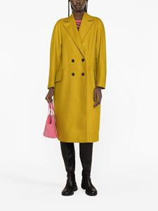 PS Paul Smith double-breasted wool-blend coat - Geel