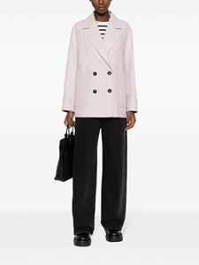 PS Paul Smith double-breasted wool-blend coat - Roze