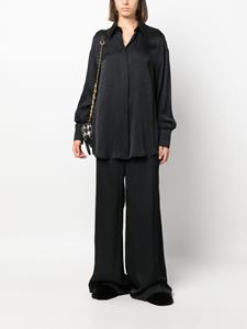 Moschino Satijnen blouse - Zwart