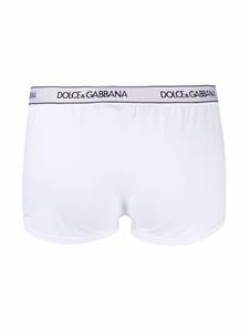 Dolce & Gabbana Boxershorts met elastische tailleband - Wit