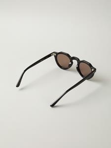 Lesca zonnebril met rond montuur - Zwart