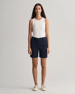 GANT Women Chinoshort Blauw