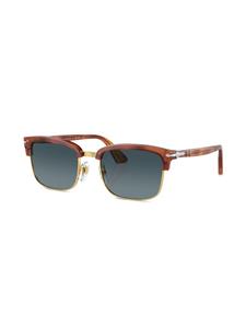 Persol Zonnebril met vierkant montuur - Bruin