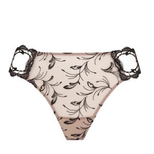 AMBRA Lise Charmel Lingerie Follement string/tanga nude/zwart ACH0045