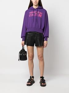 Versace Cropped hoodie - Paars
