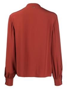 BOSS Satijnen blouse - Rood