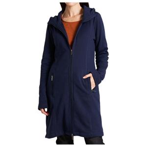 Tranquillo  Women's Fleece-Jacke mit Kapuze - Lange jas, blauw