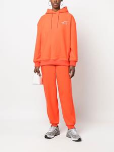 Tommy Jeans Hoodie met geborduurd logo - Oranje