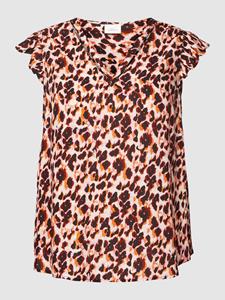 ONLY CARMAKOMA PLUS SIZE blouseshirt met all-over motief