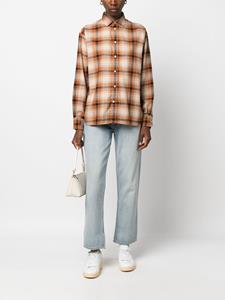 Polo Ralph Lauren Geruite blouse - Bruin