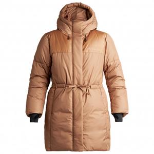 Röhnisch  Women's Glacier Belt Coat - Lange jas, bruin/beige