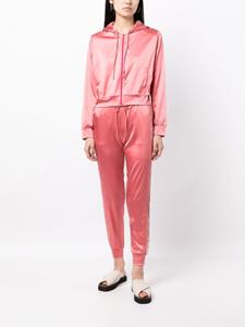 Carine Gilson Satijnen hoodie - Roze