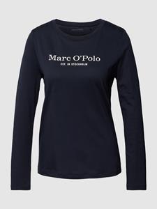 Marc O'Polo Shirt met lange mouwen en statementprint, model 'MIX N MATCH'