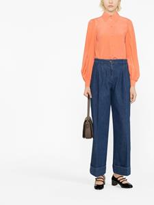 Gucci Zijden blouse - Oranje