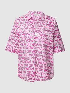 Christian Berg Woman Blouse met all-over motief
