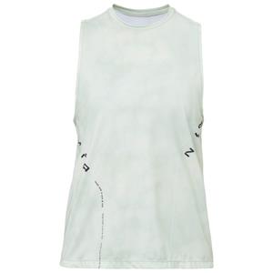 Röhnisch  Women's Block Printed Singlet - Tanktop, wit/grijs