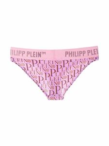Philipp Plein Slip met print - Roze