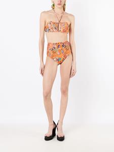 Amir Slama Bikini met print - Oranje