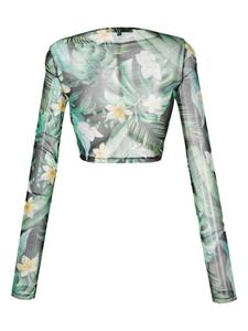 Philipp Plein Cropped top - Groen