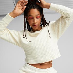 Puma Sweater met gematelasseerd effect Classics Quilted crew