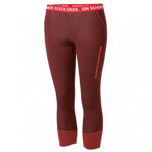 Ein schöner Fleck Erde  Women's 3/4-Pants Merino At Home Outdoors - Lange onderbroek, rood