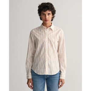 Gant Bedrukte blouse met lange mouwen
