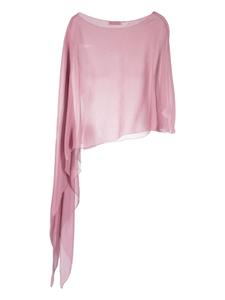 Antonelli Zijden blouse - Roze