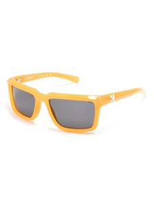 Off-White Portland zonnebril met vierkant montuur - Oranje