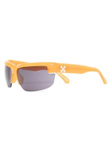 Off-White Eyewear Toledo zonnebril met rechthoekig montuur - Oranje